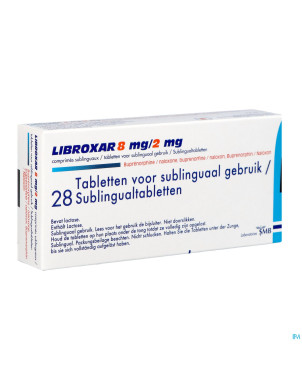 Libroxar 8mg/2,0mg comp subling. 28
