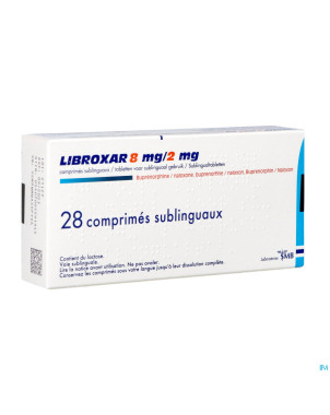 Libroxar 8mg/2,0mg comp subling. 28