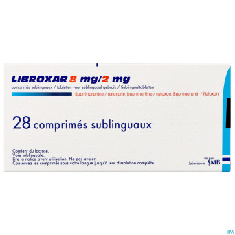 Libroxar 8mg/2,0mg comp subling. 28
