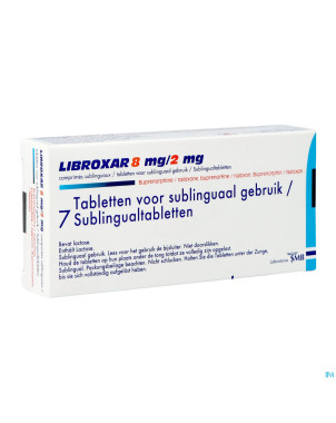 Libroxar 8mg/2,0mg comp subling.  7