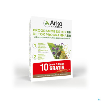 Arkofluides programme detox amp 30    promopack