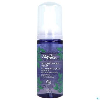 Melvita bouquet floral mousse nettoyante detox50ml