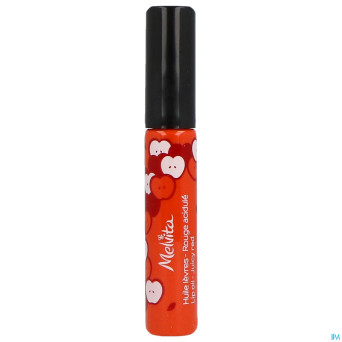 Melvita huiles levres rouge orange    7,5ml