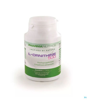 L-ornithine 500 v-caps  60    pharmanutrics