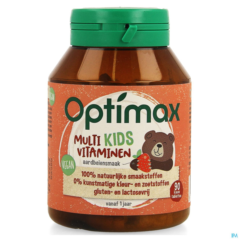 Optimax enfant multi fraise comp 90