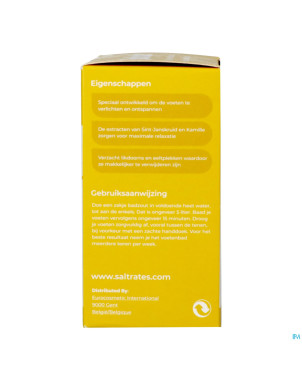 Saltrates sels bain relaxants pieds 10x20g