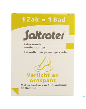 Saltrates sels bain relaxants pieds 10x20g