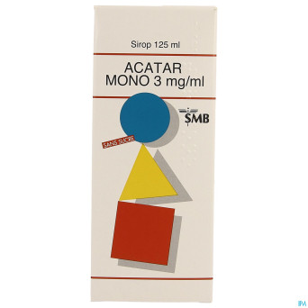 Acatar mono 3mg/ml sirop 125ml