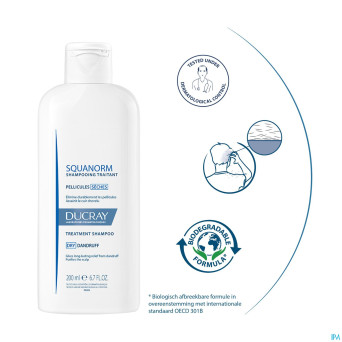 Ducray squanorm sh pellicules seches 200ml