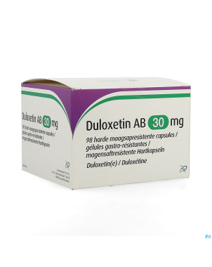 Duloxetin ab  30mg gastro resist. caps dur 98