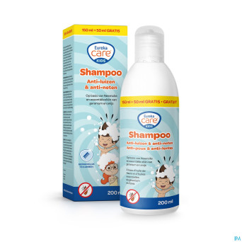 Eureka care a/poux a/lentes sh 150ml + 50ml