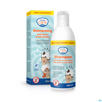 Eureka care a/poux a/lentes sh 150ml + 50ml