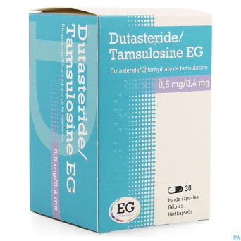 Dutasteride tamsulosine eg 0,5mg/0,4mg caps  30