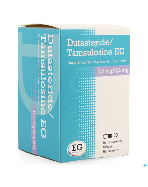Dutasteride tamsulosine eg 0,5mg/0,4mg caps  30