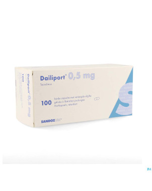 Dailiport 0,5mg liberation prolongee caps 100