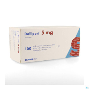 Dailiport 5,0mg liberation prolongee caps 100