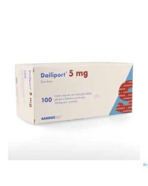 Dailiport 5,0mg liberation prolongee caps 100