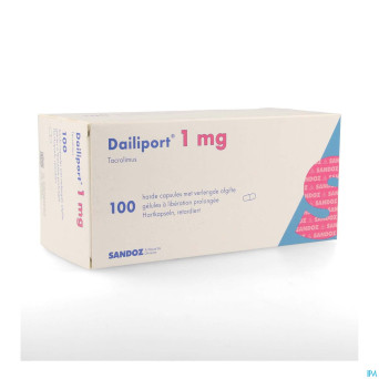 Dailiport 1,0mg liberation prolongee caps 100