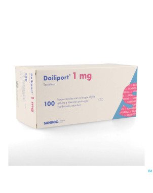 Dailiport 1,0mg liberation prolongee caps 100