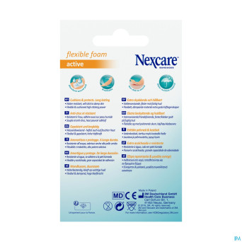 Nexcare 3m flexible foam active ha pans predec. 30