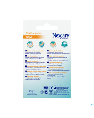 Nexcare 3m flexible foam active ha pans predec. 30