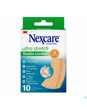 Nexcare 3m ultra strech comf.flex. ha pans.strip10