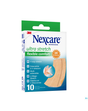 Nexcare 3m ultra strech comf.flex. ha pans.strip10