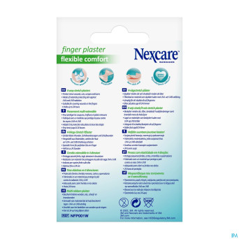 Nexcare 3m ultra strech comf.flex. doigt decoup.10