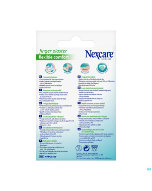 Nexcare 3m ultra strech comf.flex. doigt decoup.10