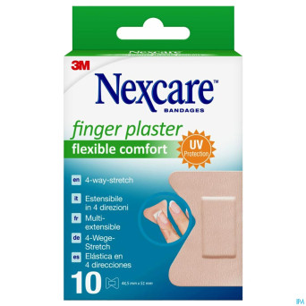 Nexcare 3m ultra strech comf.flex. doigt decoup.10
