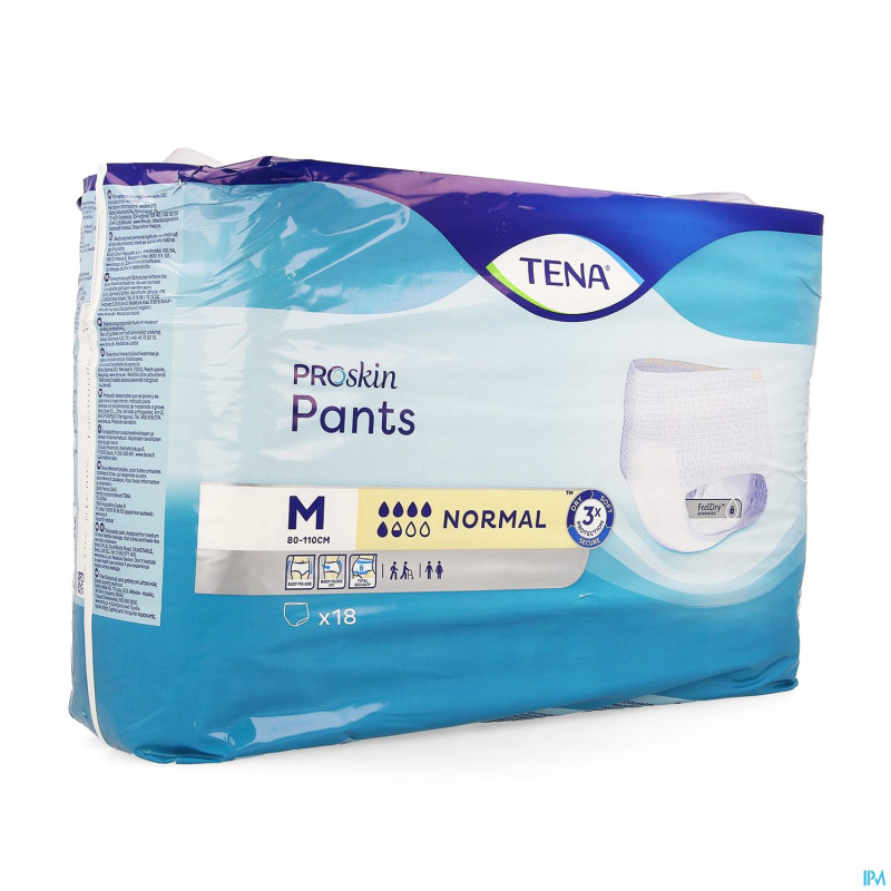 Tena proskin pants normal medium 18