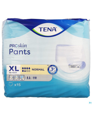 Tena proskin pants normal extra large 15