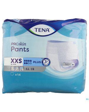Tena proskin pants plus xxs 14