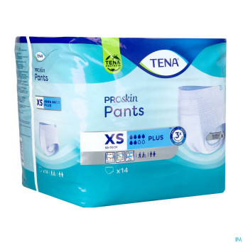 Tena proskin pants plus xs 14