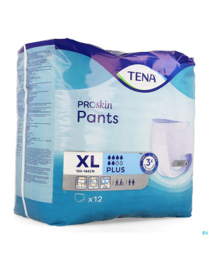 Tena proskin pants plus extra large 12