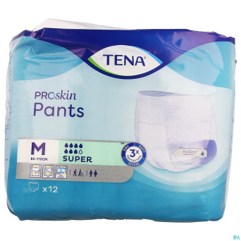 Tena proskin pants super medium 12