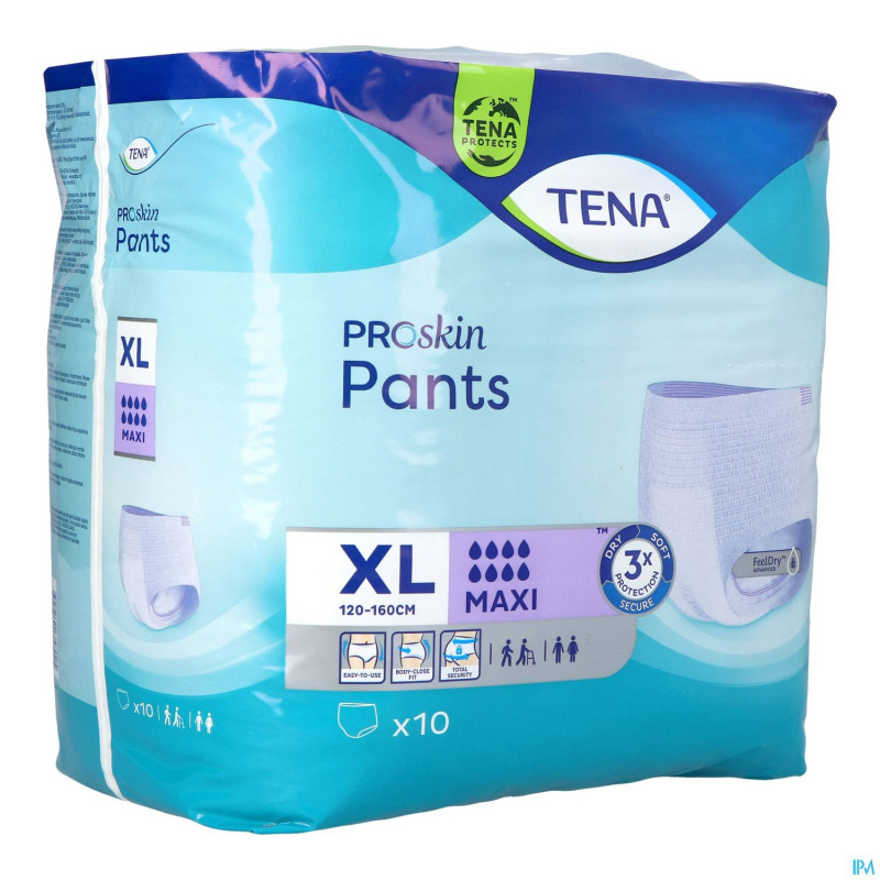 Tena proskin pants maxi extra large 10