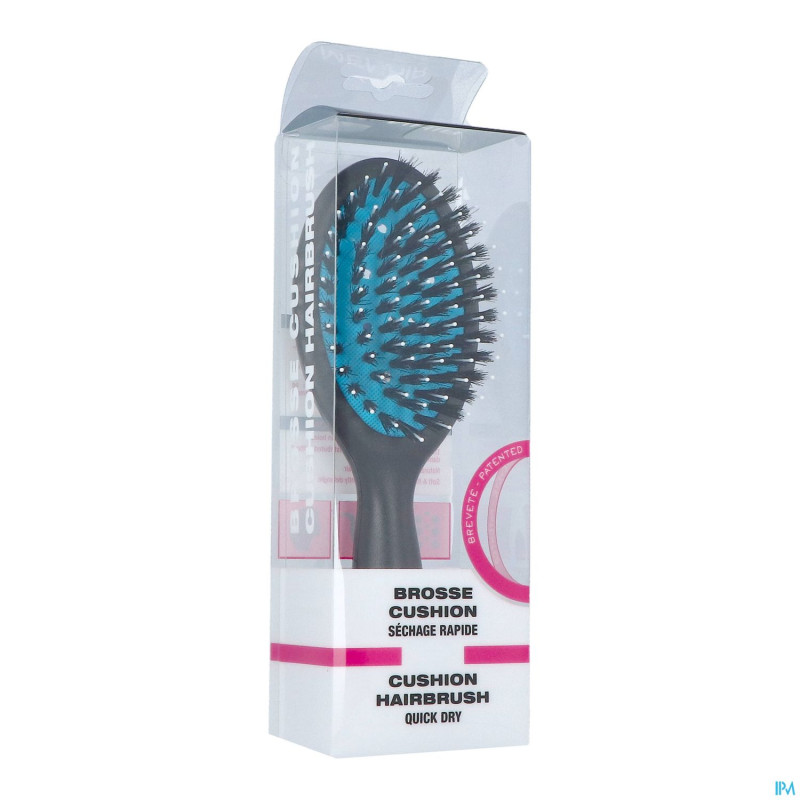 Cartel brosse petit modele bleue boite asie