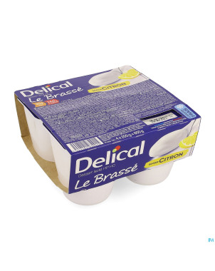 Delical le brasse citron 4x200g