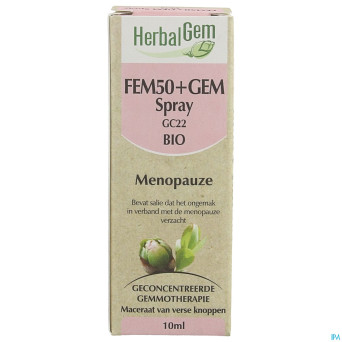 Herbalgem fem50+gem spray bio gc22 menopause 10ml