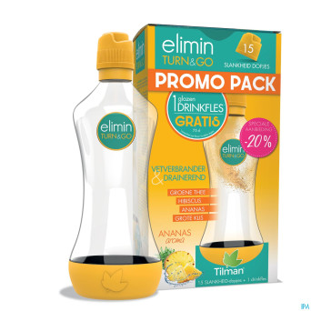 Elimin turn&go ananas 15 bouchons -20%