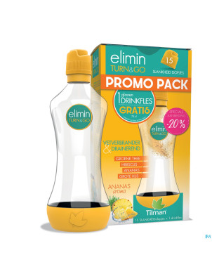 Elimin turn&go ananas 15 bouchons -20%