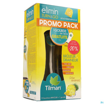 Elimin turn&go ananas 15 bouchons -20%