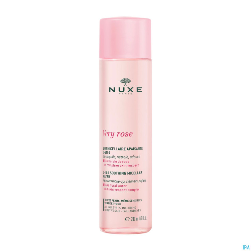 Nuxe very rose eau micellair apais. 3en1 pn 200ml
