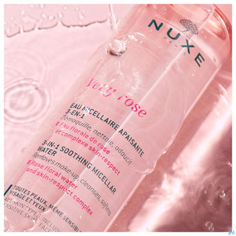 Nuxe very rose eau micellair apais. 3en1 pn 200ml