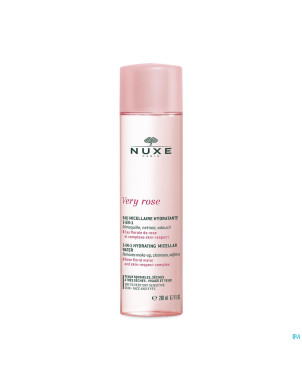 Nuxe very rose eau micellair hydra 3en1 ps 200ml