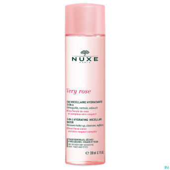 Nuxe very rose eau micellair hydra 3en1 ps 200ml