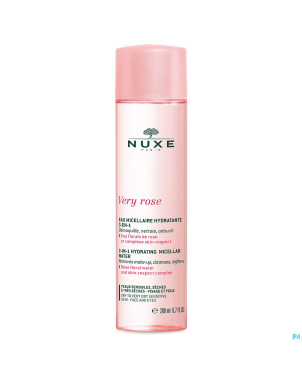 Nuxe very rose eau micellair hydra 3en1 ps 200ml