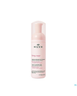 Nuxe very rose mousse aerienne nettoyante fl 150ml