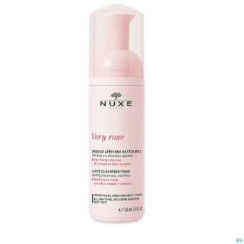 Nuxe very rose mousse aerienne nettoyante fl 150ml
